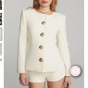 Nana Jacqueline Lisette Blazer (Ivory) - NWT
